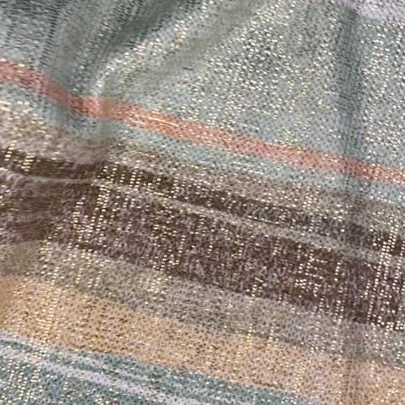 Alfred Dunner Sweater. Lightweight, multi-pastel colored, 3/4 sleeve-Size PL - Picture 7 of 7